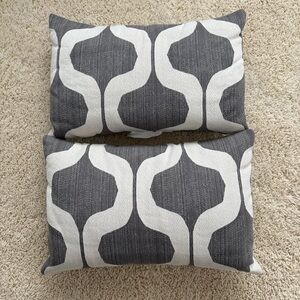 Project 62 Target Gray and White Lumbar Decorative Pillows
